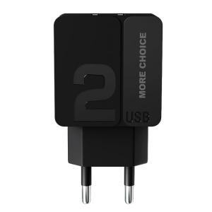 Купить СЗУ 2USB 2.4A More choice NC46 (Black Black)